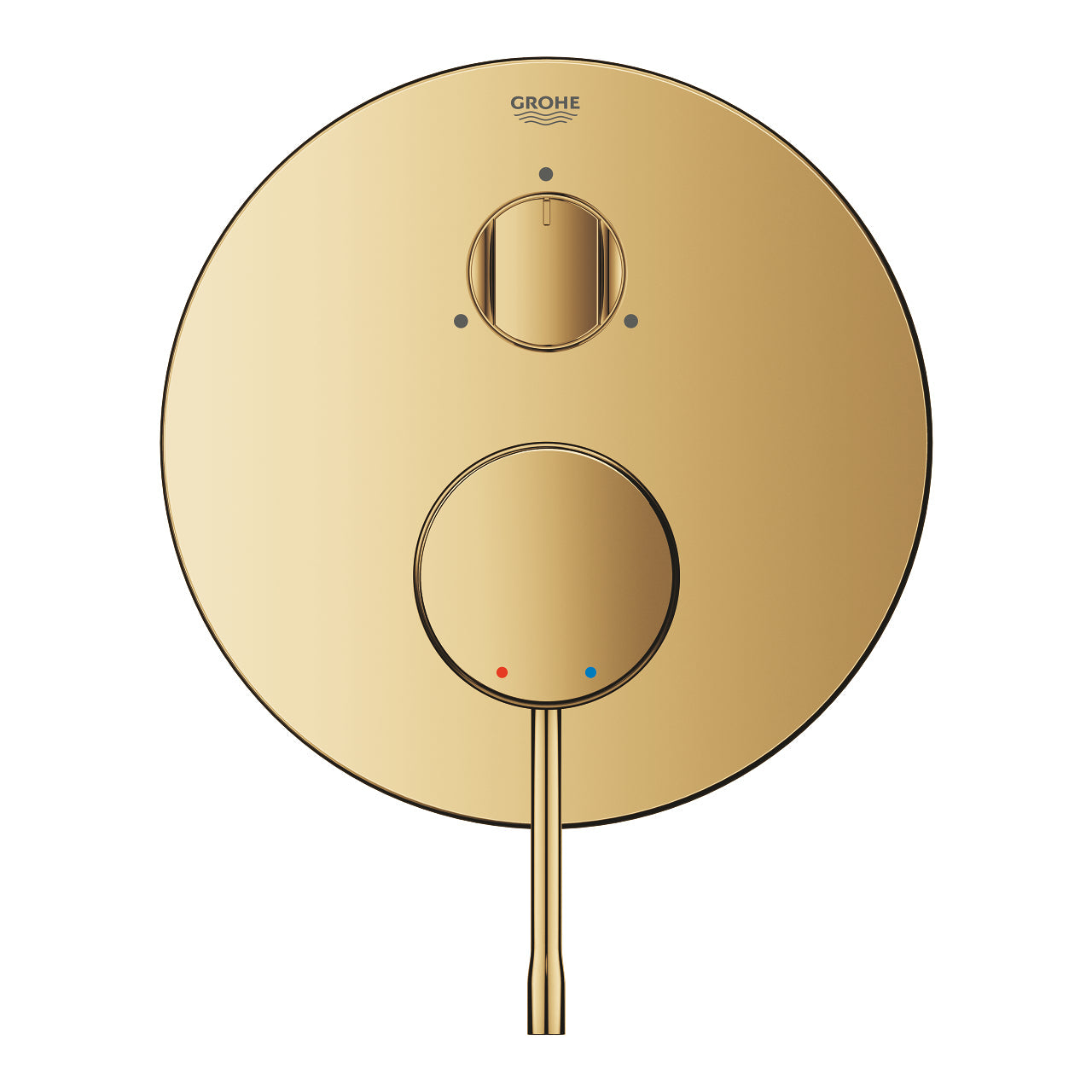 Armature 24092GL1 Grohe Essence New pokrivna plošča za kad ali tuš zlata | KOPALNICA-ONLINE.SI