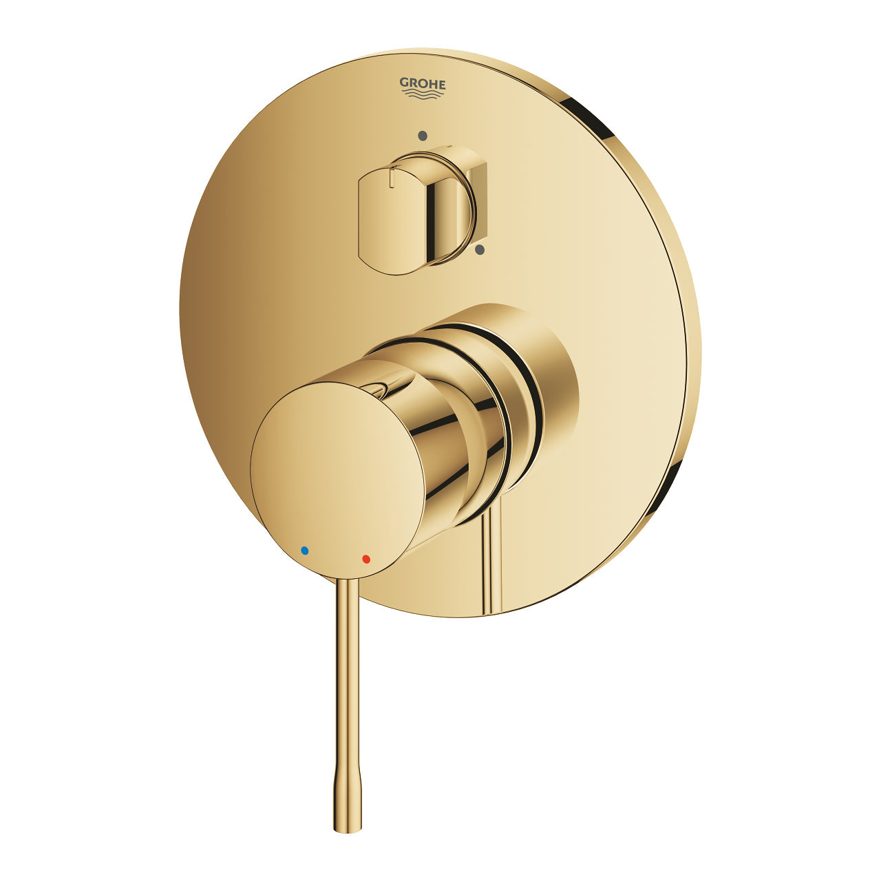 Armature 24092GL1 Grohe Essence New pokrivna plošča za kad ali tuš zlata | KOPALNICA-ONLINE.SI