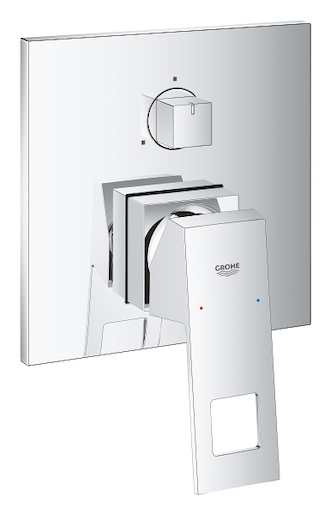 Armature 24094000 Grohe Eurocube pokrivna plošča za kad ali tuš | KOPALNICA-ONLINE.SI