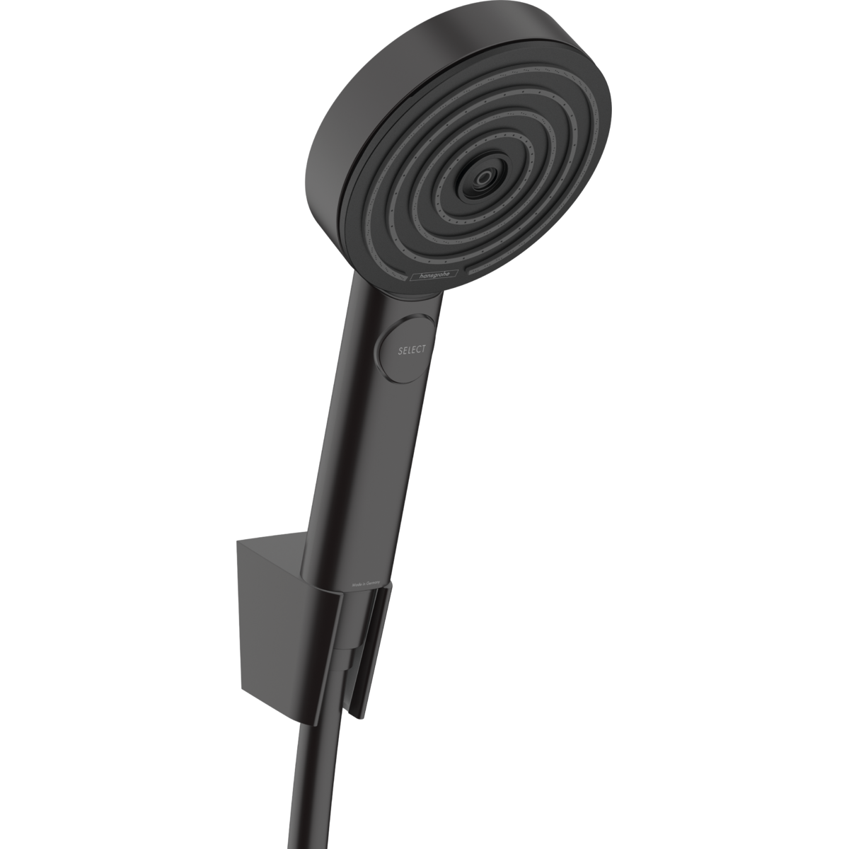 Tuš sistemi 24303670 Hansgrohe Pulsify Select tuš set brez armature črni | KOPALNICA-ONLINE.SI