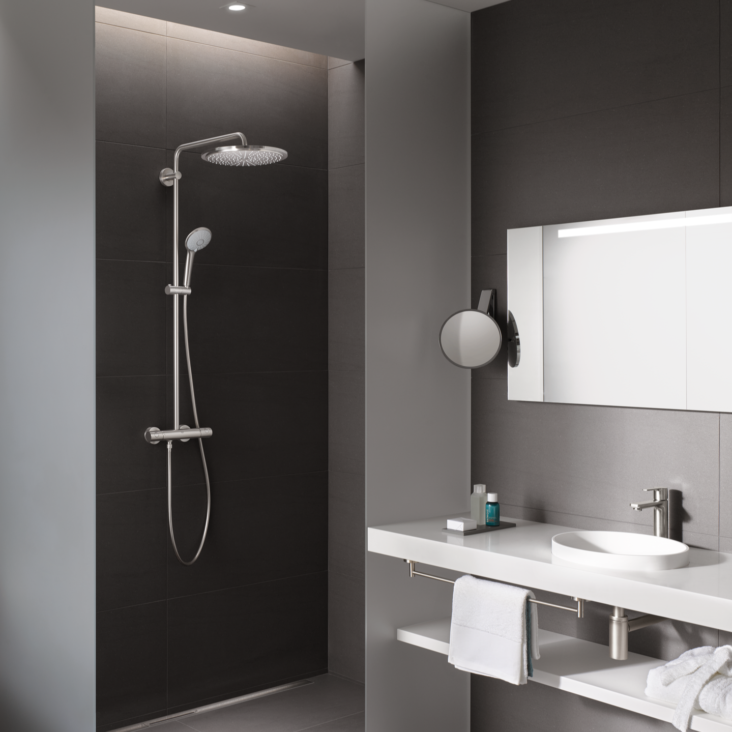 Tuš sistemi 26075A00 Grohe Euphoria XXL 310 termostatska armatura s tuš setom | KOPALNICA-ONLINE.SI