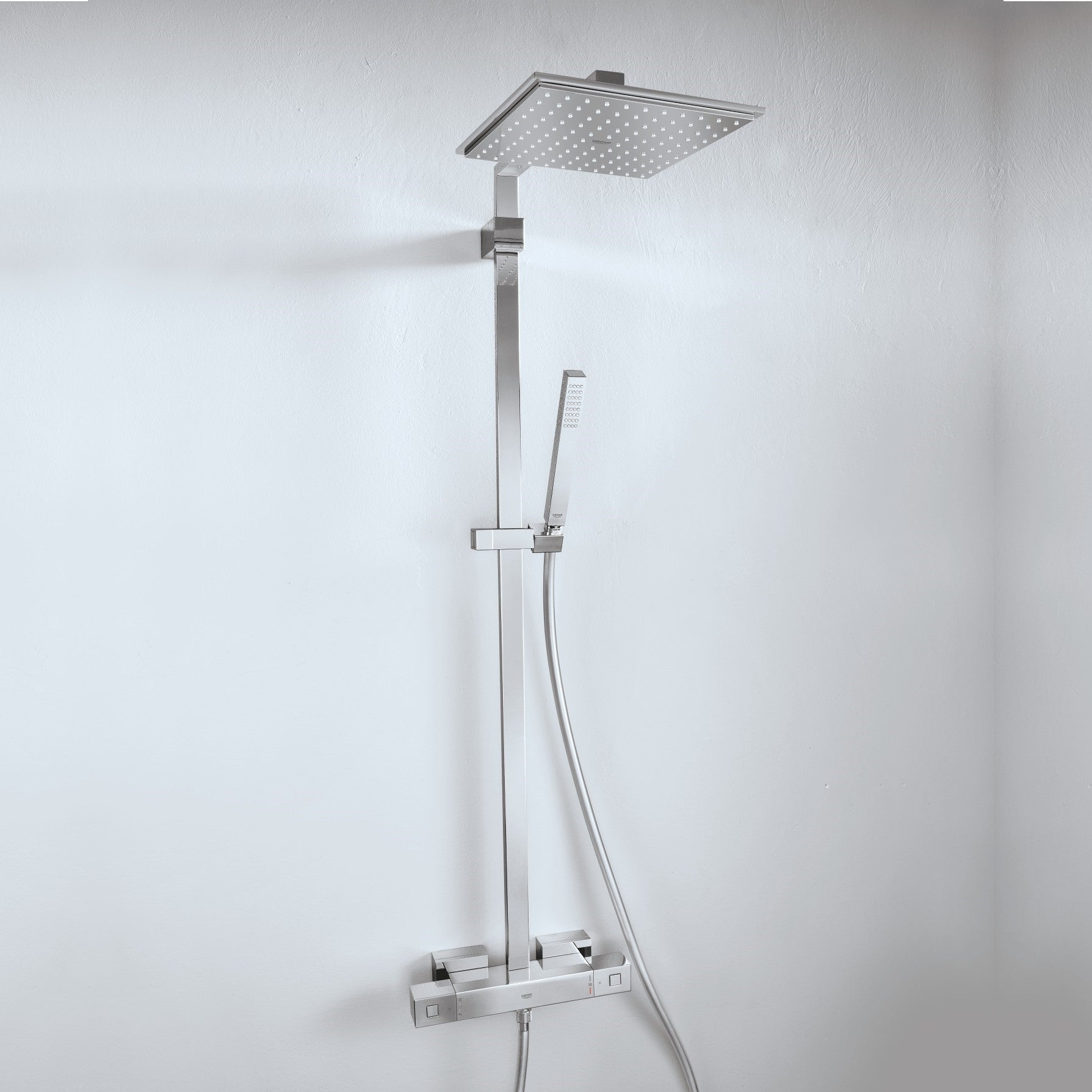 Tuš sistemi 26087000 Grohe Euphoria Cube XXL 230 termostatska armatura s tuš setom | KOPALNICA-ONLINE.SI