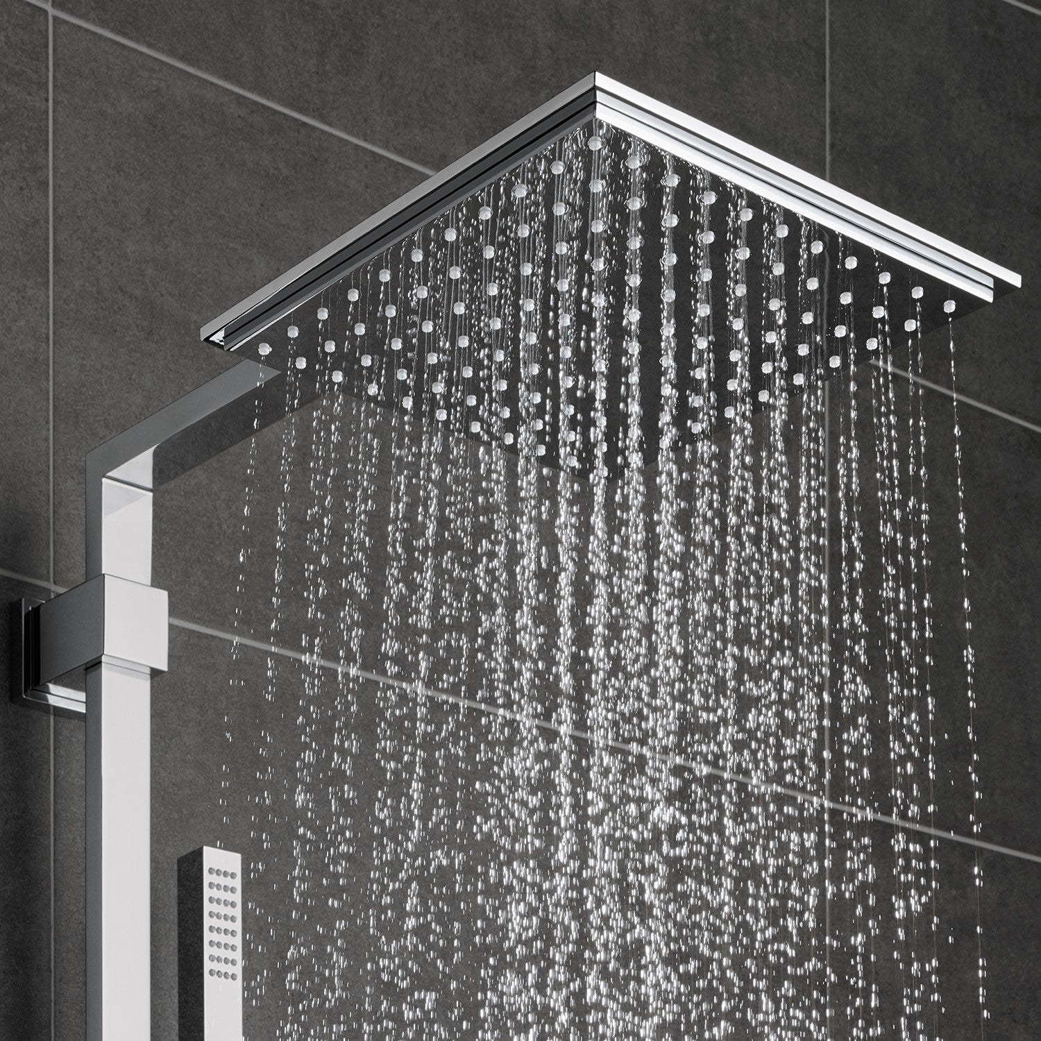 Tuš sistemi 26087000 Grohe Euphoria Cube XXL 230 termostatska armatura s tuš setom | KOPALNICA-ONLINE.SI