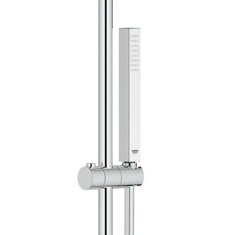 Tuš sistemi 26187000 Grohe Euphoria Cube XXL 230 termostatska armatura s tuš setom | KOPALNICA-ONLINE.SI