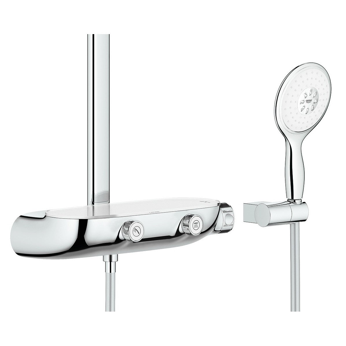 Tuš sistemi 26361LS0 Grohe Rainshower SmartControl 360 MONO termostatska armatura s tuš setom | KOPALNICA-ONLINE.SI