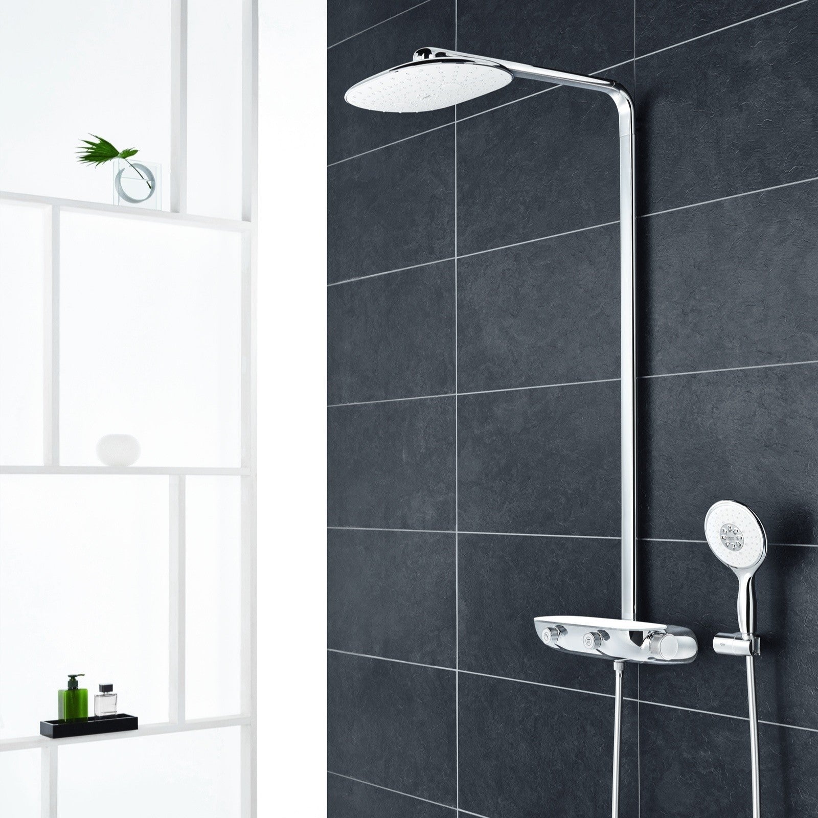 Tuš sistemi 26361LS0 Grohe Rainshower SmartControl 360 MONO termostatska armatura s tuš setom | KOPALNICA-ONLINE.SI