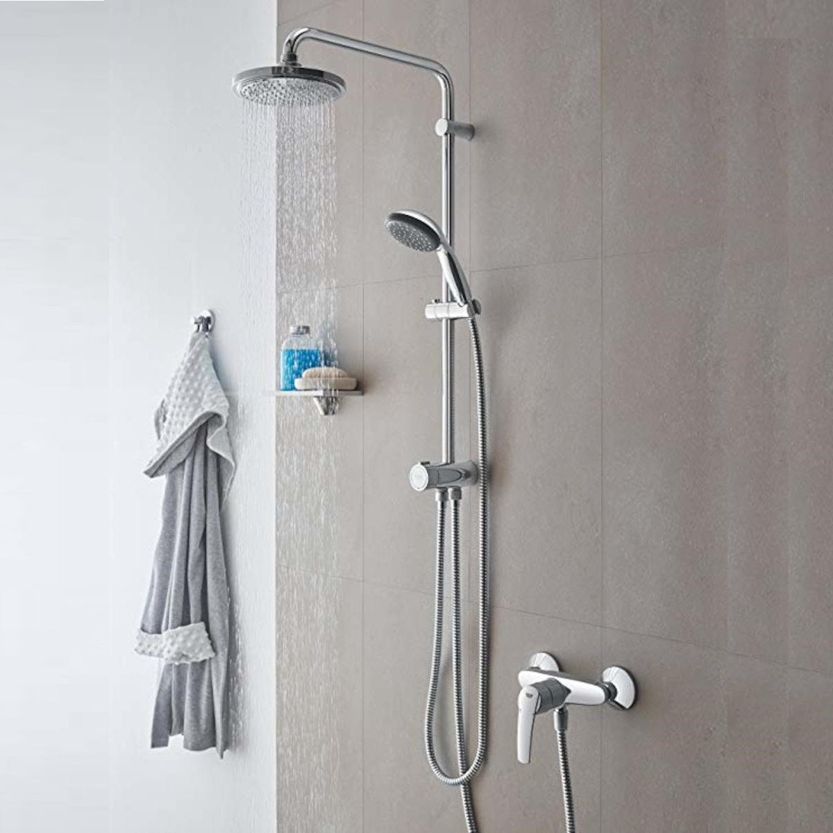 Tuš sistemi 26381001 Grohe New Tempesta 210 System Flex tuš set brez armature | KOPALNICA-ONLINE.SI