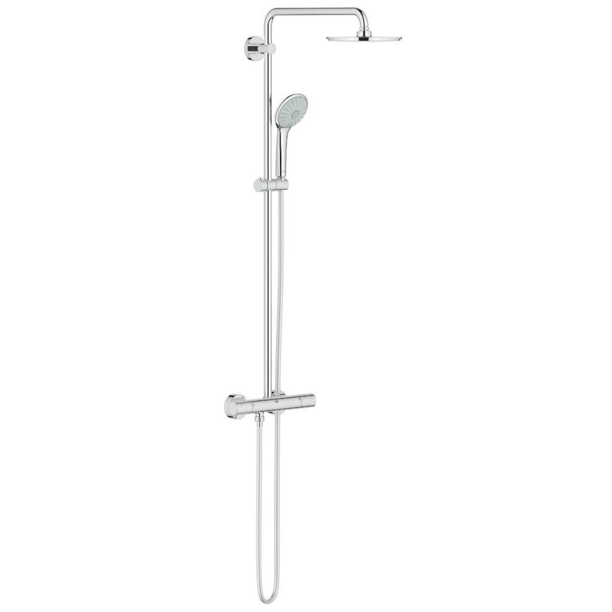 Tuš sistemi 26383000 Grohe Euphoria 210 termostatska armatura s tuš setom | KOPALNICA-ONLINE.SI