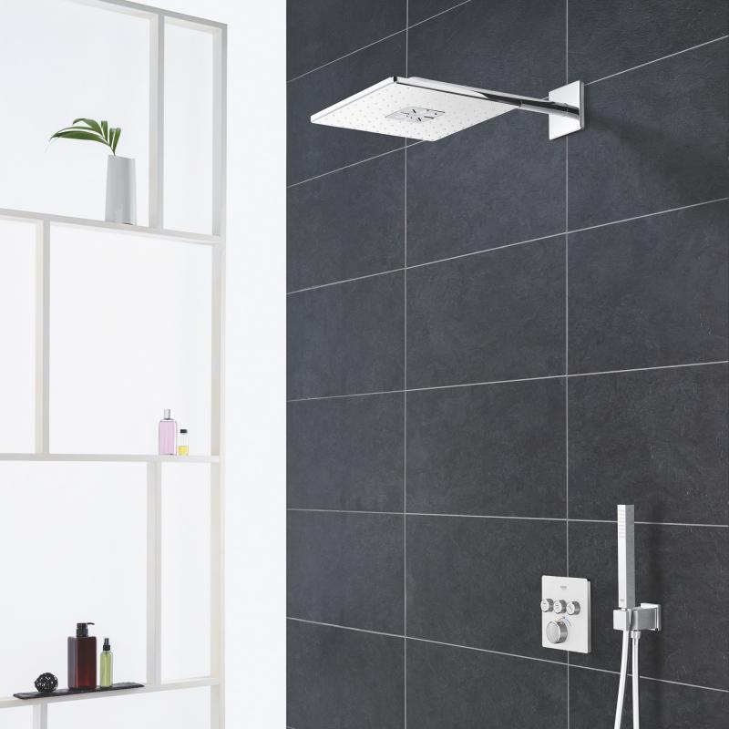 Prhe 26479LS0 Grohe Rainshower SmartActive Cube 310 nadglavna prha | KOPALNICA-ONLINE.SI
