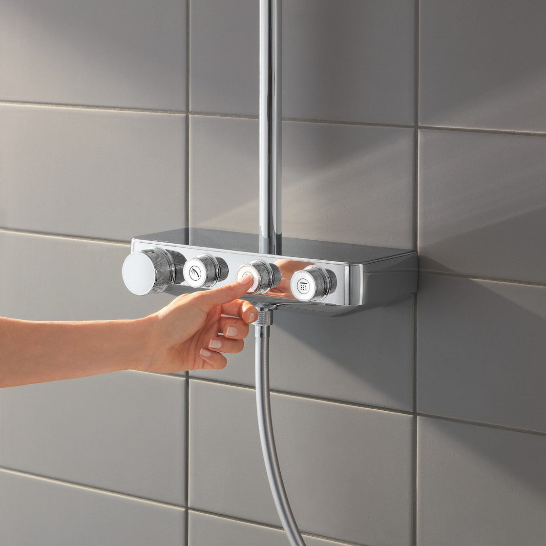Tuš sistemi 26507LS0 Grohe Euphoria SmartControl 310 Duo termostatska armatura s tuš setom | KOPALNICA-ONLINE.SI