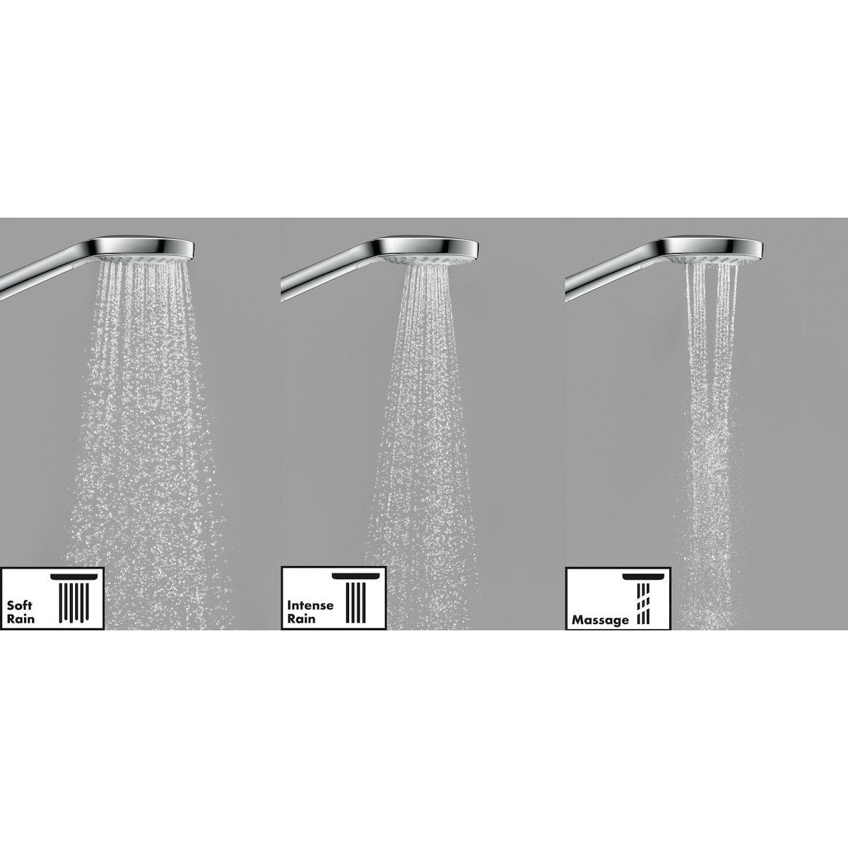Tuš sistemi 26590400 Hansgrohe Croma Select E 110 3jet Multi tuš set brez armature | KOPALNICA-ONLINE.SI