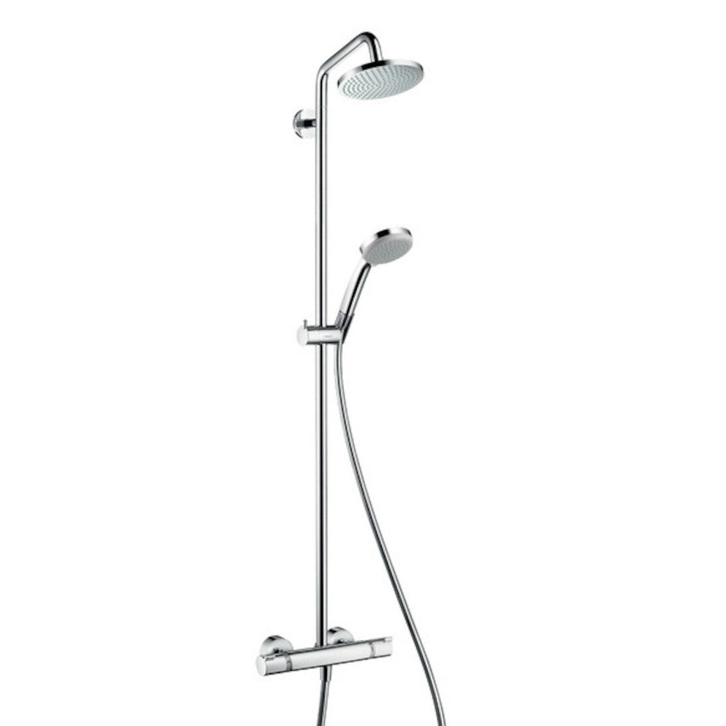 Tuš sistemi 27135000 Hansgrohe Croma 160 1jet stenska termostatska armatura s tuš setom | KOPALNICA-ONLINE.SI