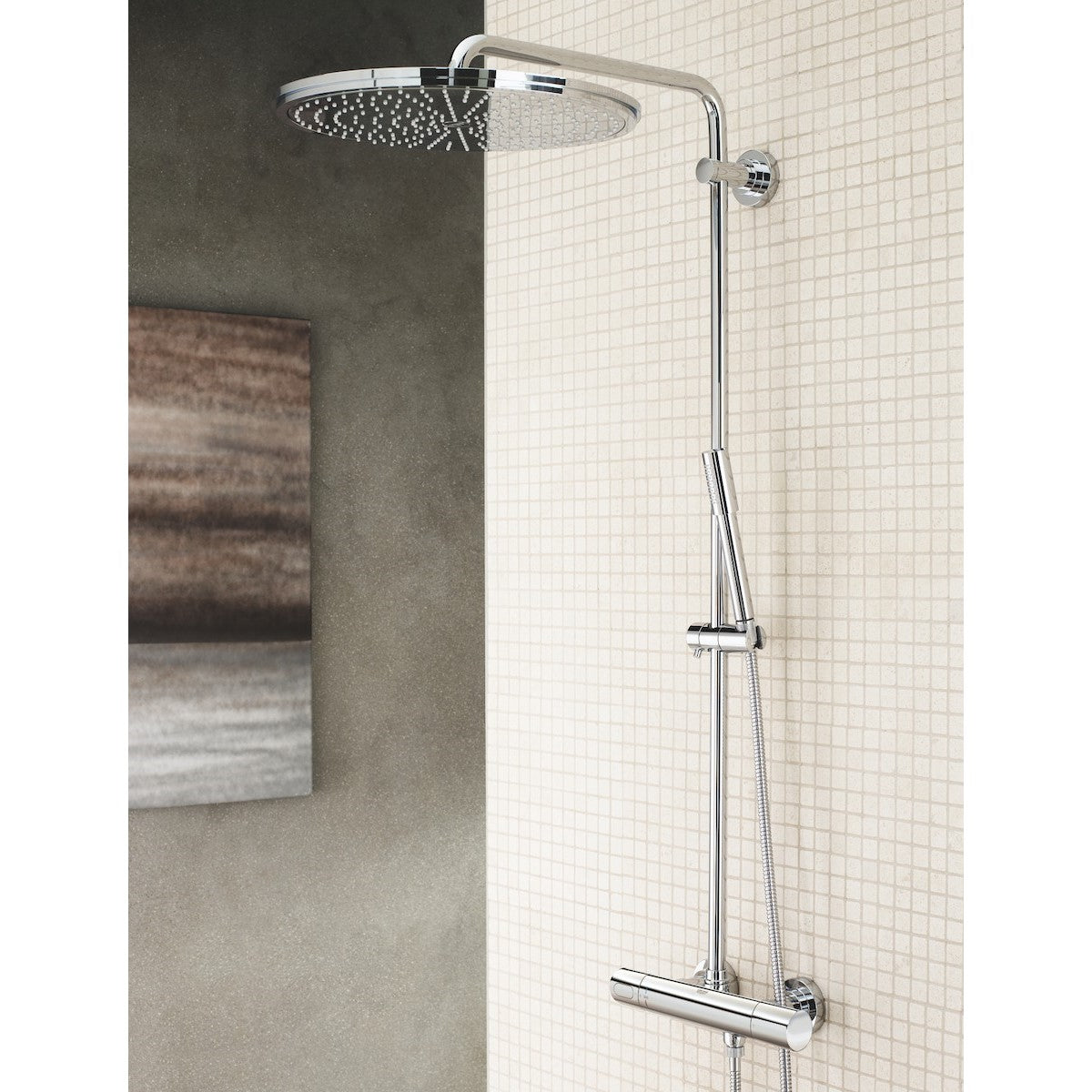 Tuš sistemi 27174001 Grohe Rainshower System 400 termostatska armatura s tuš setom | KOPALNICA-ONLINE.SI
