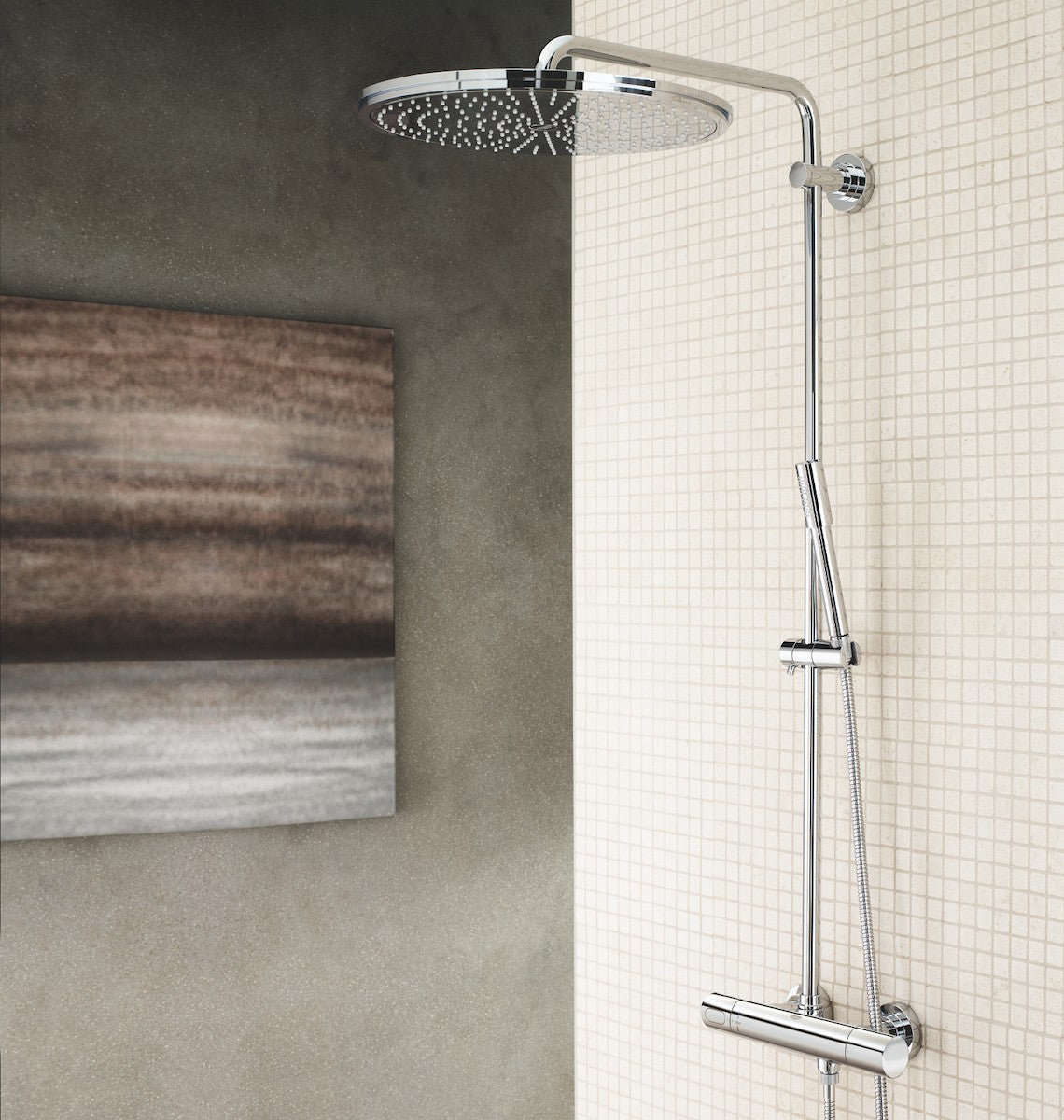 Tuš sistemi 27174001 Grohe Rainshower System 400 termostatska armatura s tuš setom | KOPALNICA-ONLINE.SI