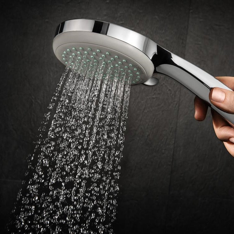Tuš sistemi 27185000 Hansgrohe Croma 220 Air 1jet stenska termostatska armatura s tuš setom | KOPALNICA-ONLINE.SI