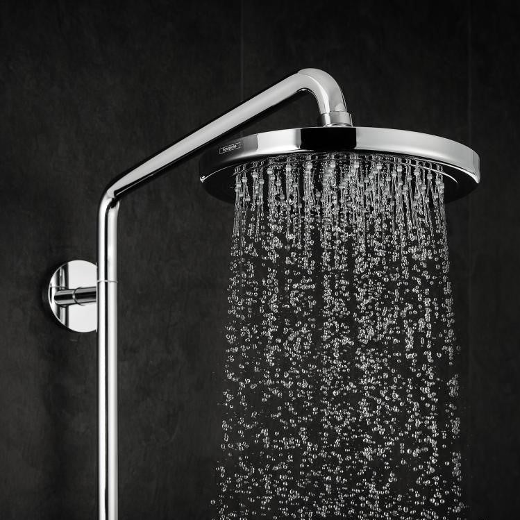 Tuš sistemi 27185000 Hansgrohe Croma 220 Air 1jet stenska termostatska armatura s tuš setom | KOPALNICA-ONLINE.SI