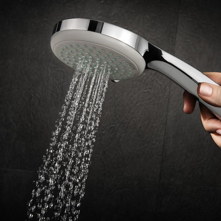 Tuš sistemi 27185000 Hansgrohe Croma 220 Air 1jet stenska termostatska armatura s tuš setom | KOPALNICA-ONLINE.SI