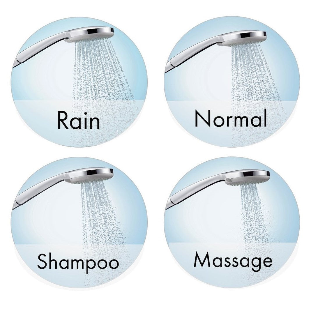 Tuš sistemi 27185000 Hansgrohe Croma 220 Air 1jet stenska termostatska armatura s tuš setom | KOPALNICA-ONLINE.SI
