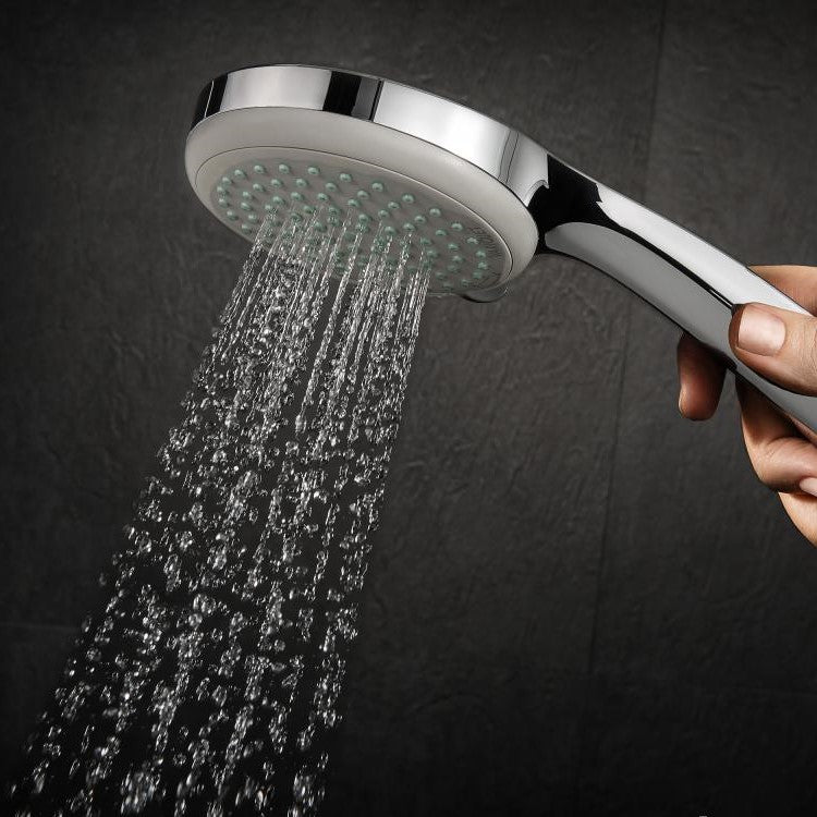 Tuš sistemi 27185000 Hansgrohe Croma 220 Air 1jet stenska termostatska armatura s tuš setom | KOPALNICA-ONLINE.SI