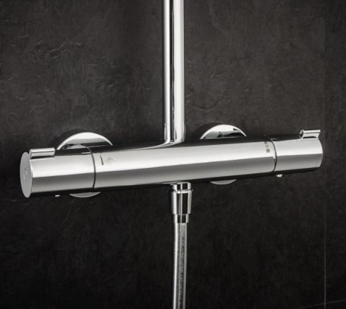 Tuš sistemi 27271000 Hansgrohe Crometta E 240 1jet stenska termostatska armatura s tuš setom | KOPALNICA-ONLINE.SI