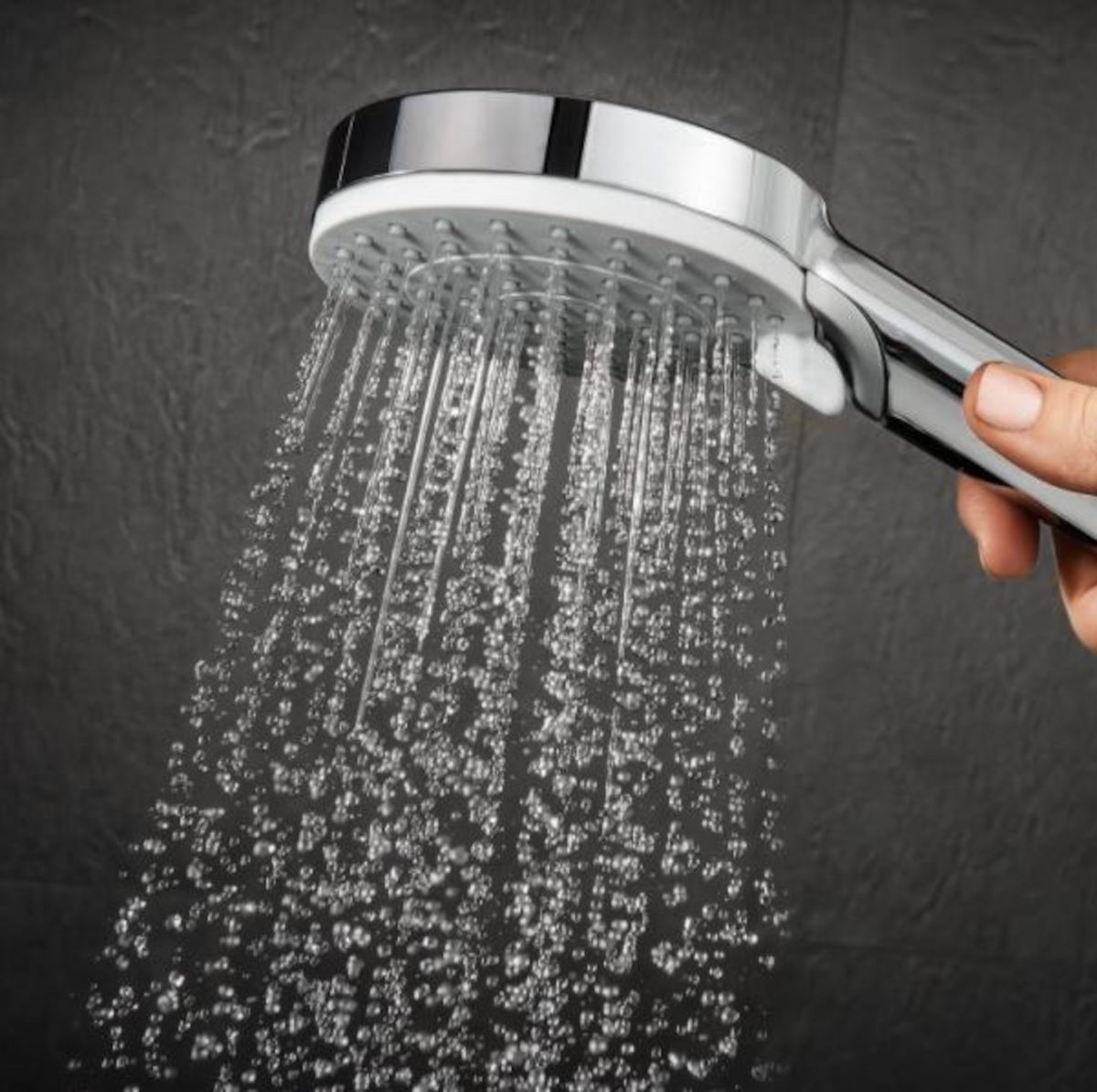 Tuš sistemi 27271000 Hansgrohe Crometta E 240 1jet stenska termostatska armatura s tuš setom | KOPALNICA-ONLINE.SI