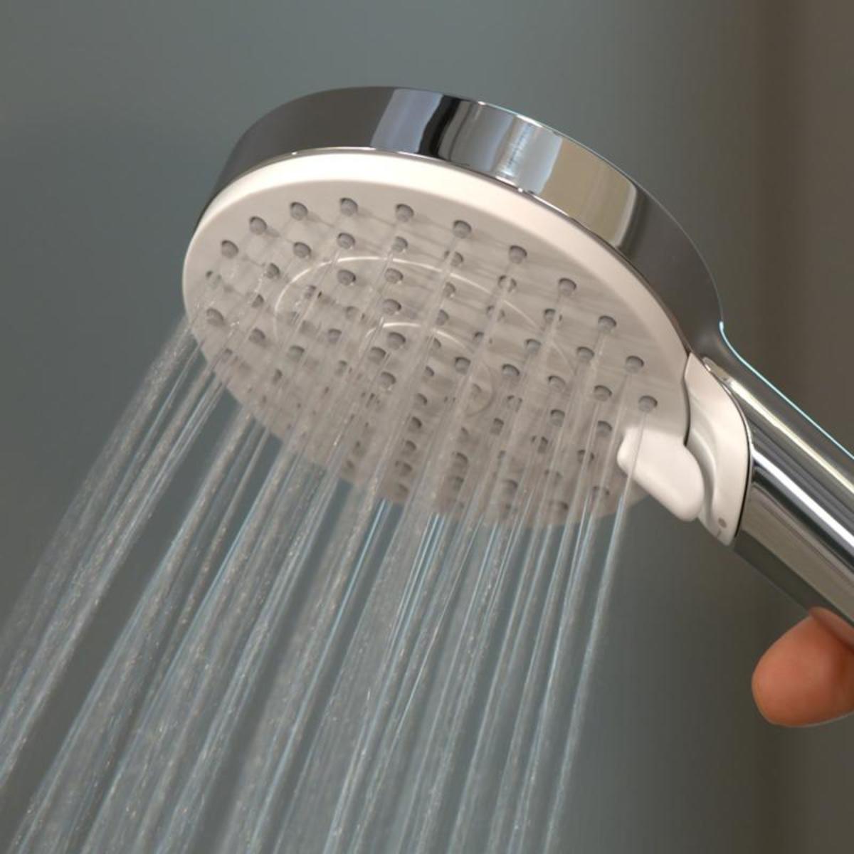 Tuš sistemi 27281000 Hansgrohe Crometta E 240 1jet EcoSmart stenska termostatska armatura s tuš setom | KOPALNICA-ONLINE.SI