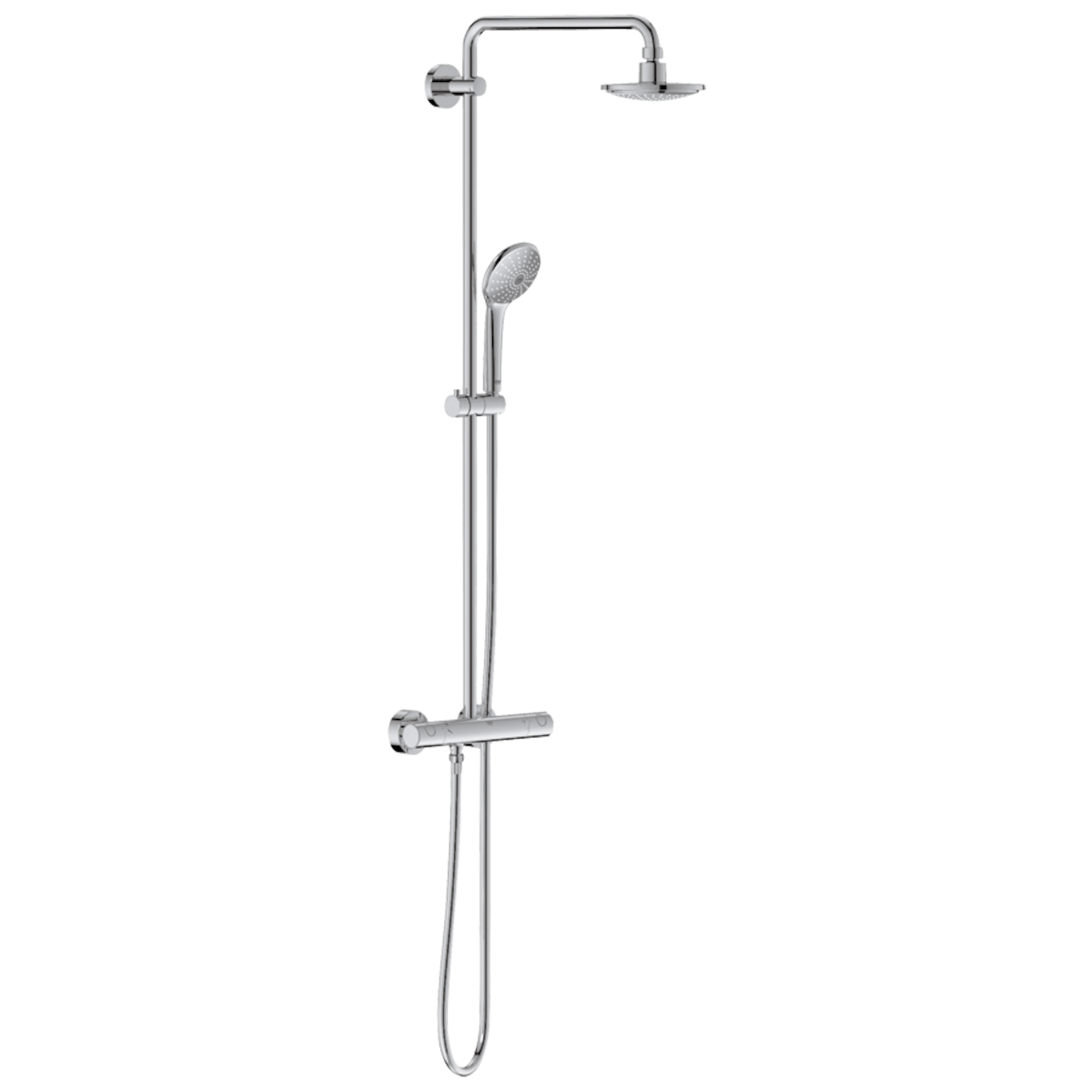 Tuš sistemi 27296001 Grohe Euphoria 180 termostatska armatura s tuš setom | KOPALNICA-ONLINE.SI