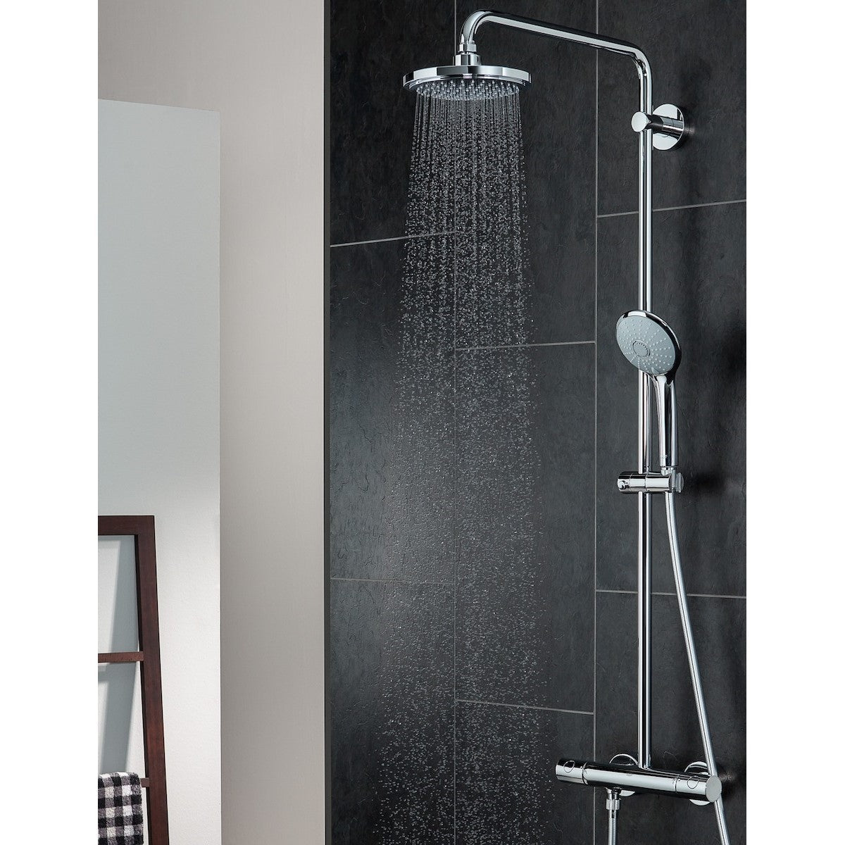 Tuš sistemi 27296001 Grohe Euphoria 180 termostatska armatura s tuš setom | KOPALNICA-ONLINE.SI