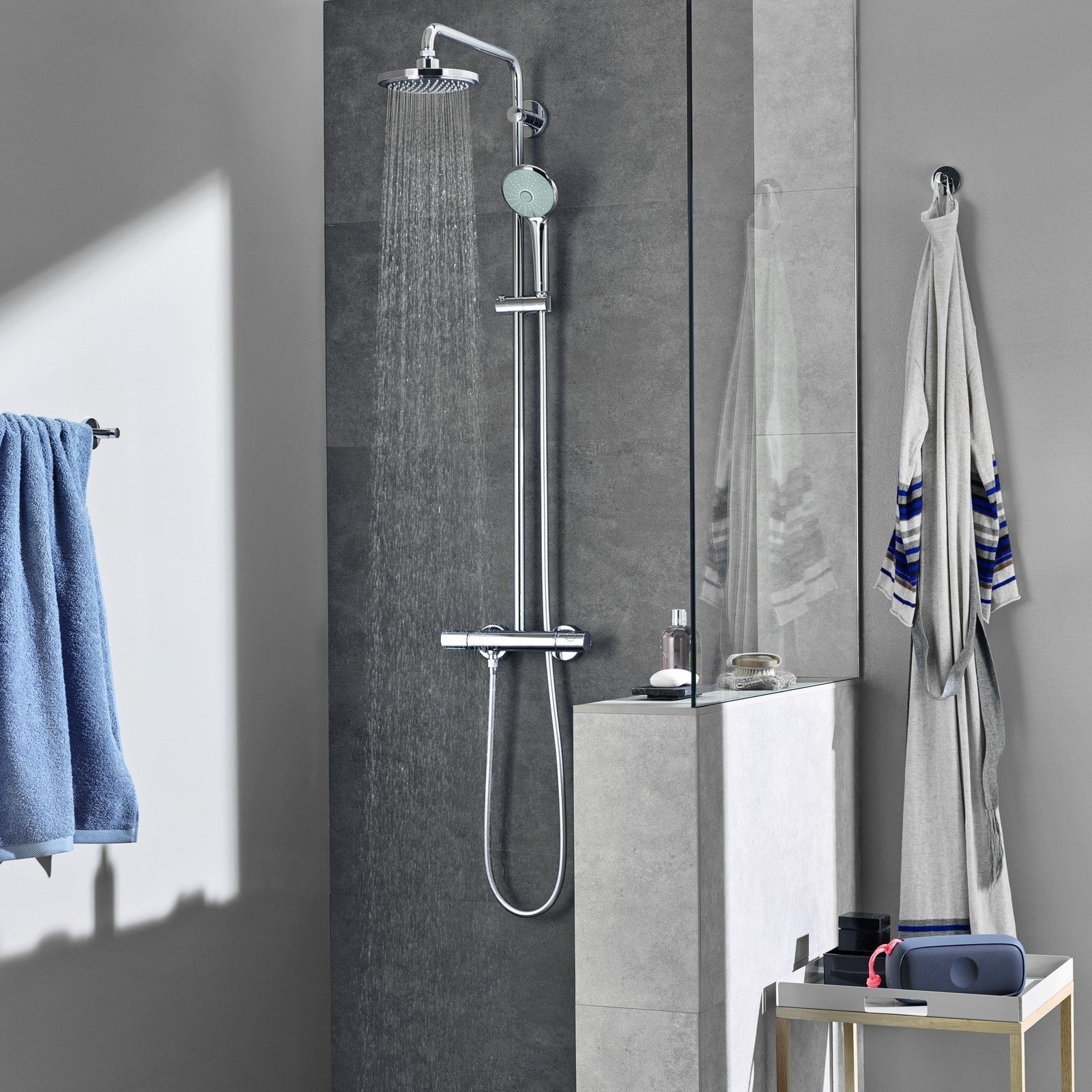 Tuš sistemi 27296001 Grohe Euphoria 180 termostatska armatura s tuš setom | KOPALNICA-ONLINE.SI
