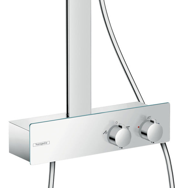 Tuš sistemi 27361000 Hansgrohe Raindance E 300 1jet stenska termostatska armatura s tuš setom | KOPALNICA-ONLINE.SI