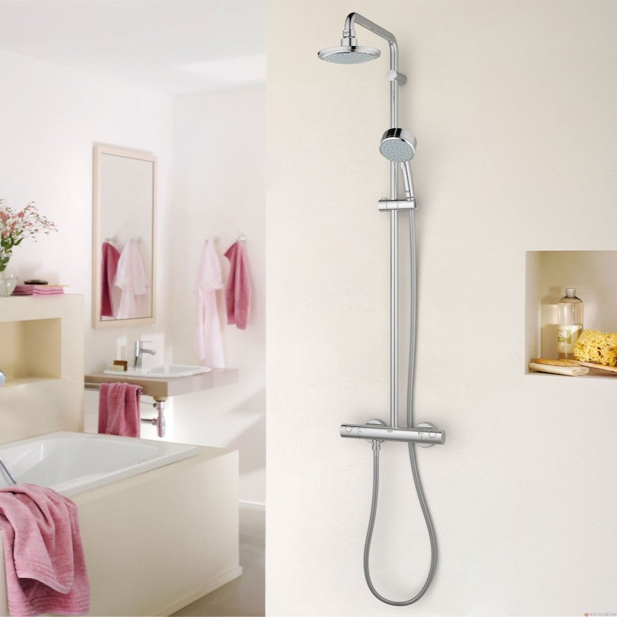 Tuš sistemi 27922000 Grohe New Tempesta Cosmopolitan 160 termostatska armatura s tuš setom | KOPALNICA-ONLINE.SI