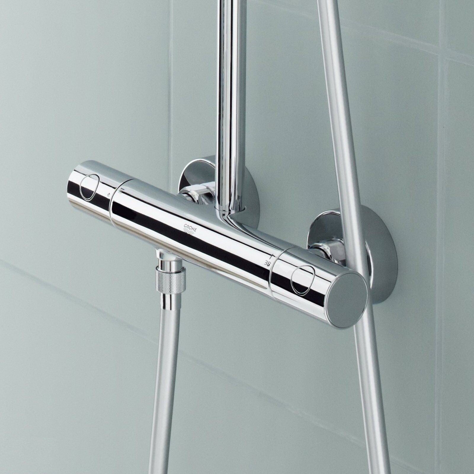 Tuš sistemi 27932000 Grohe Euphoria System 150 termostatska armatura s tuš setom | KOPALNICA-ONLINE.SI