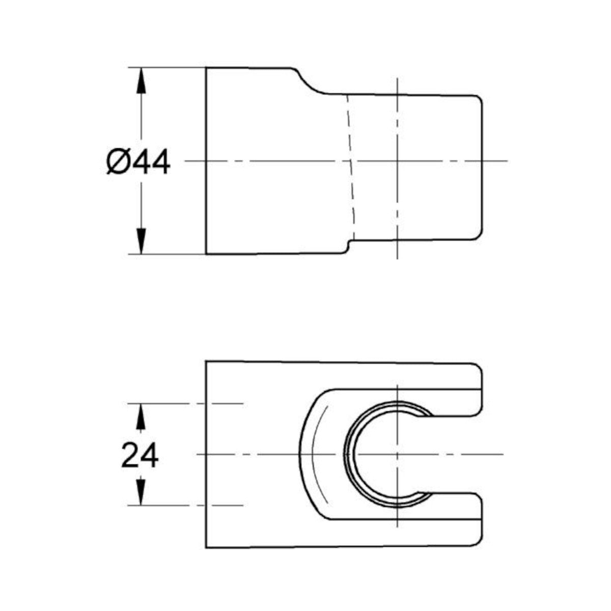 Držalo 28622000 Grohe Relexa držalo za tuš ročko | KOPALNICA-ONLINE.SI