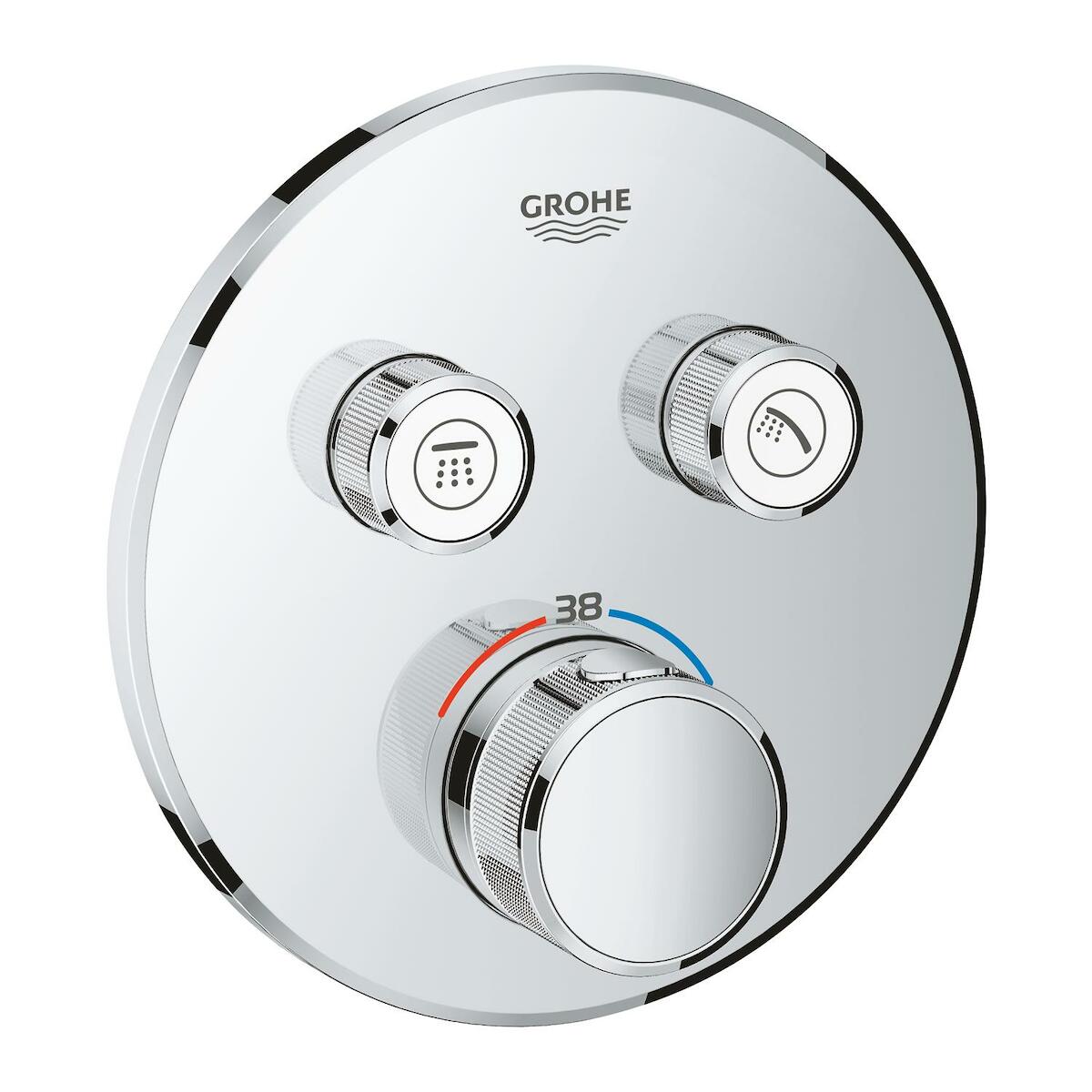 Armature 29119000 Grohe SmartControl termostatska pokrivna plošča | KOPALNICA-ONLINE.SI
