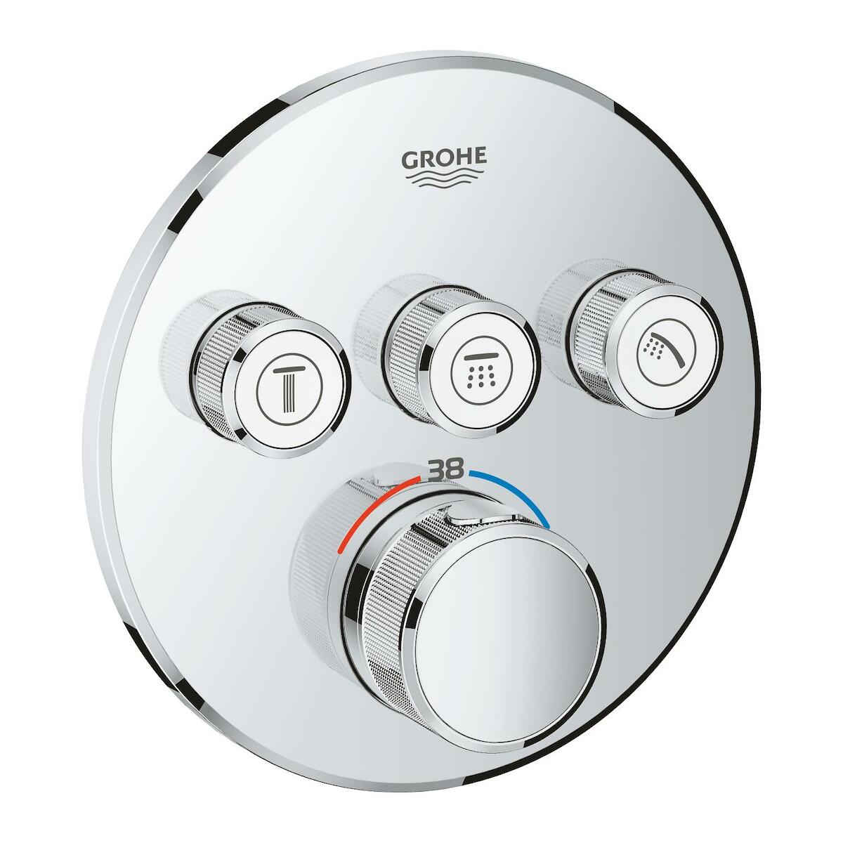Armature 29121000 Grohe SmartControl termostatska pokrivna plošča | KOPALNICA-ONLINE.SI