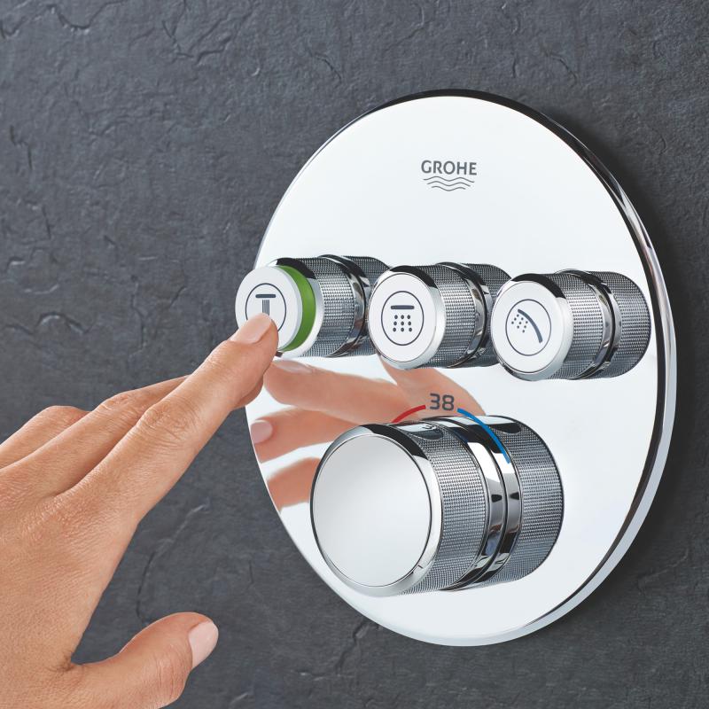 Armature 29121000 Grohe SmartControl termostatska pokrivna plošča | KOPALNICA-ONLINE.SI