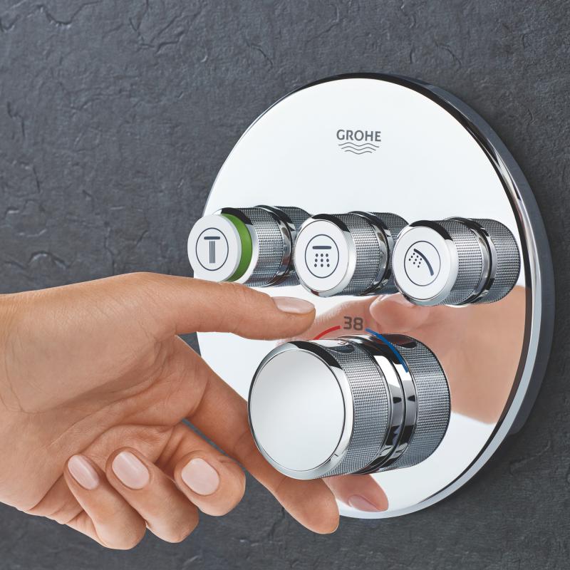 Armature 29121000 Grohe SmartControl termostatska pokrivna plošča | KOPALNICA-ONLINE.SI