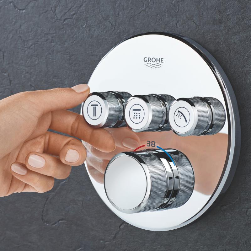 Armature 29121000 Grohe SmartControl termostatska pokrivna plošča | KOPALNICA-ONLINE.SI