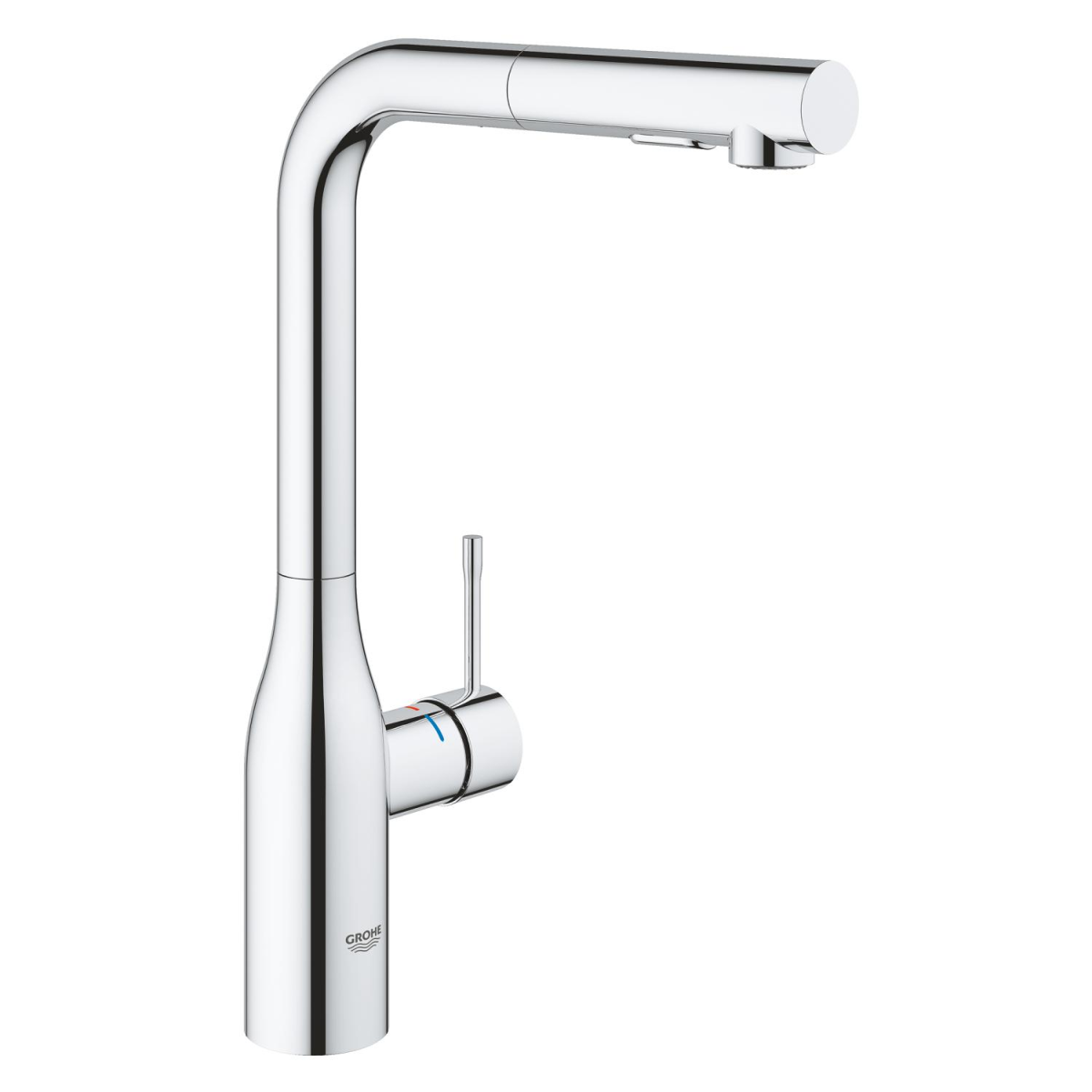 Kuhinjska armatura 30270000 Grohe Essence New vrtljiva izvlečna kuhinjska armatura | KOPALNICA-ONLINE.SI