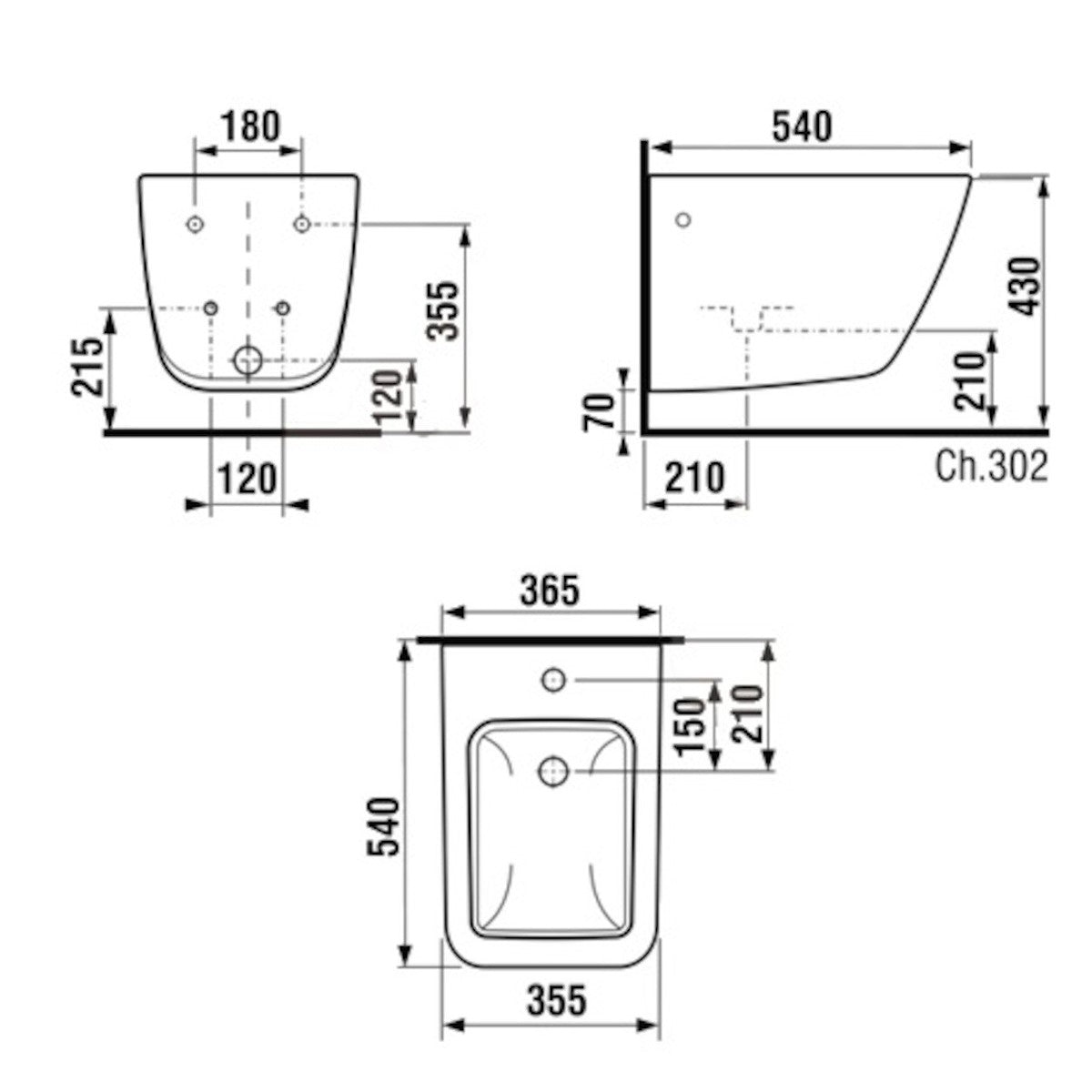 H8304210003021 Jika Pure viseči bide