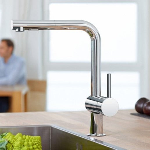 Kuhinjska armatura 31360001 Grohe Minta Touch vrtljiva izvlečna kuhinjska armatura | KOPALNICA-ONLINE.SI