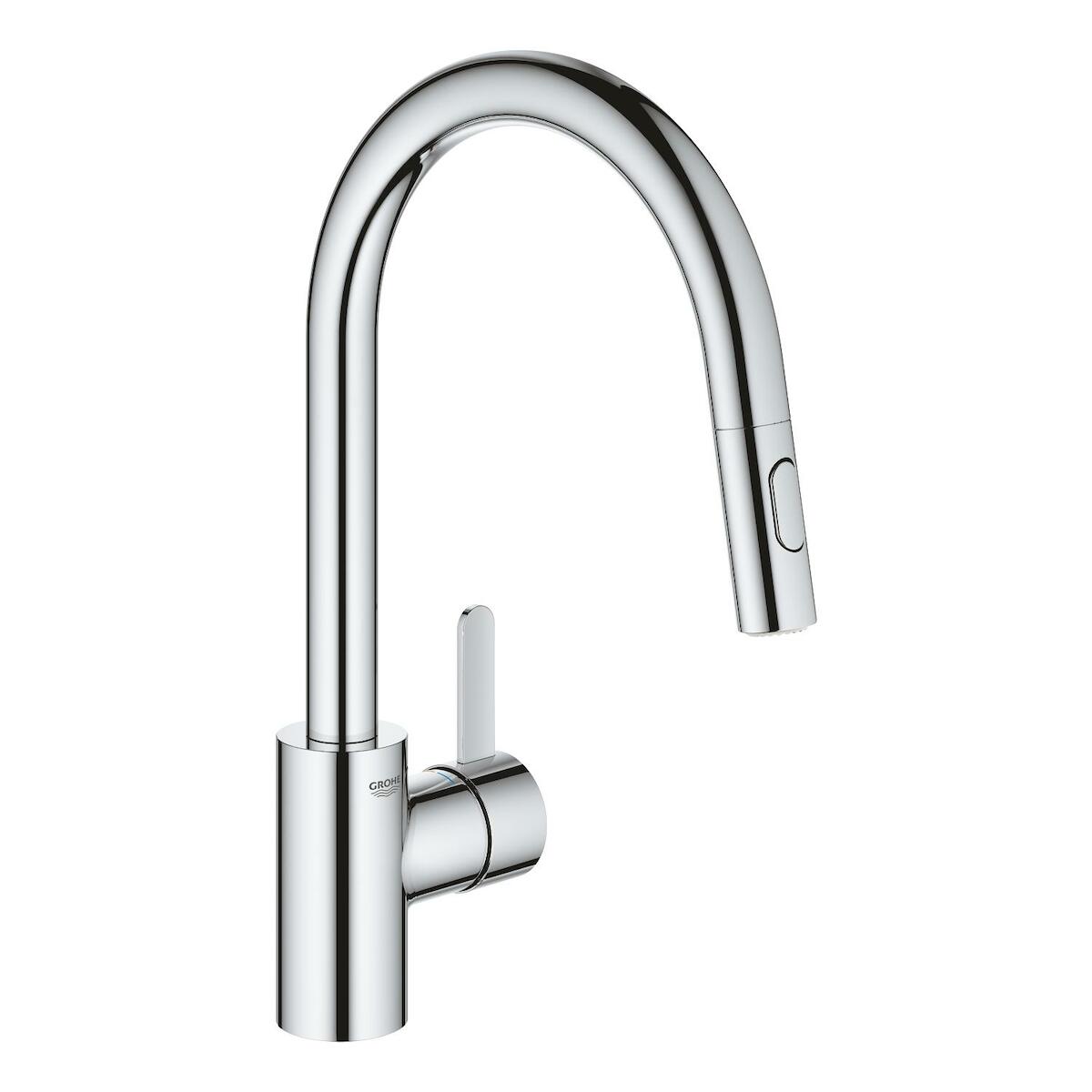 Kuhinjska armatura 31481001 Grohe Eurosmart Cosmopolitan vrtljiva izvlečna kuhinjska armatura | KOPALNICA-ONLINE.SI