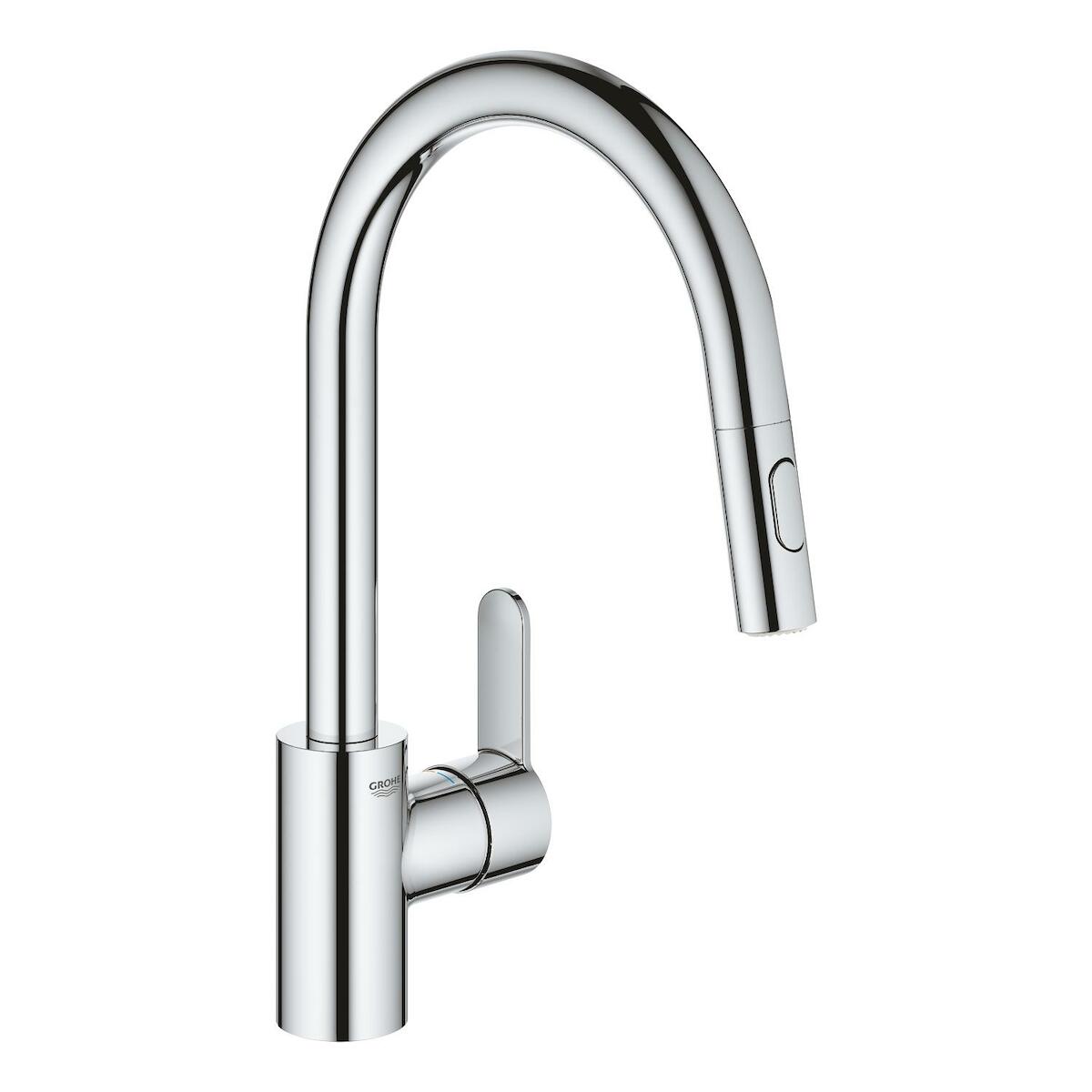 Kuhinjska armatura 31482003 Grohe Eurostyle Cosmopolitan vrtljiva izvlečna kuhinjska armatura | KOPALNICA-ONLINE.SI