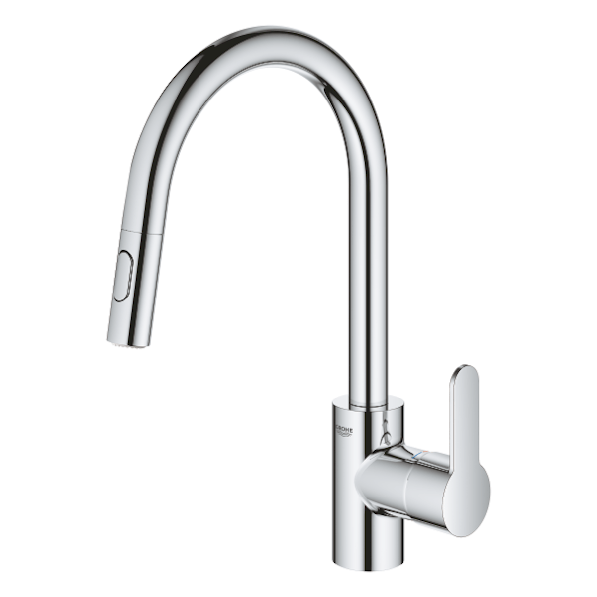 Kuhinjska armatura 31482003 Grohe Eurostyle Cosmopolitan vrtljiva izvlečna kuhinjska armatura | KOPALNICA-ONLINE.SI