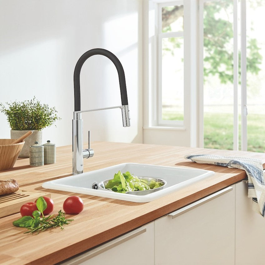 Kuhinjska armatura 31491000 Grohe Concetto New vrtljiva kuhinjska armatura | KOPALNICA-ONLINE.SI