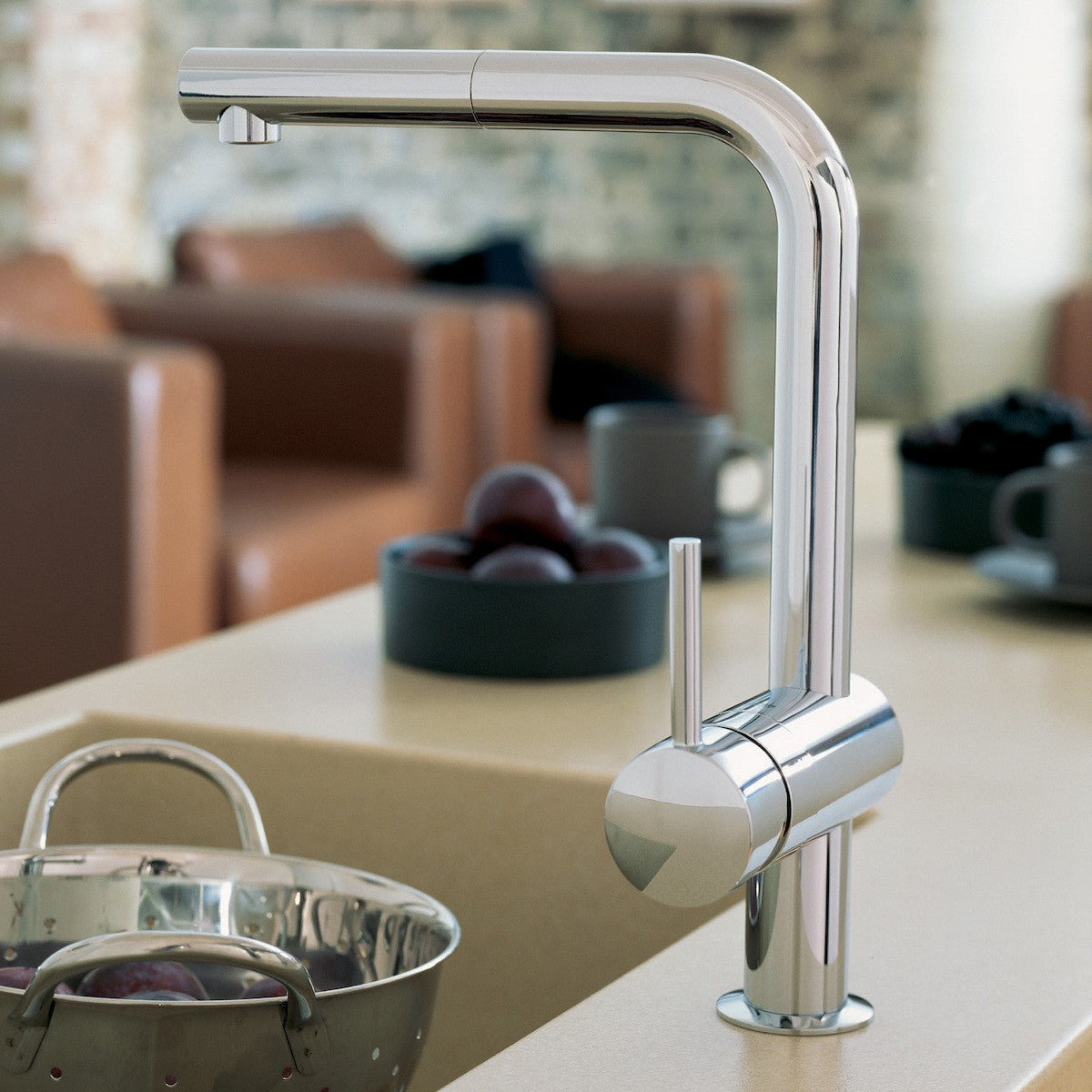 Kuhinjska armatura 32168000 Grohe Minta vrtljiva izvlečna kuhinjska armatura | KOPALNICA-ONLINE.SI