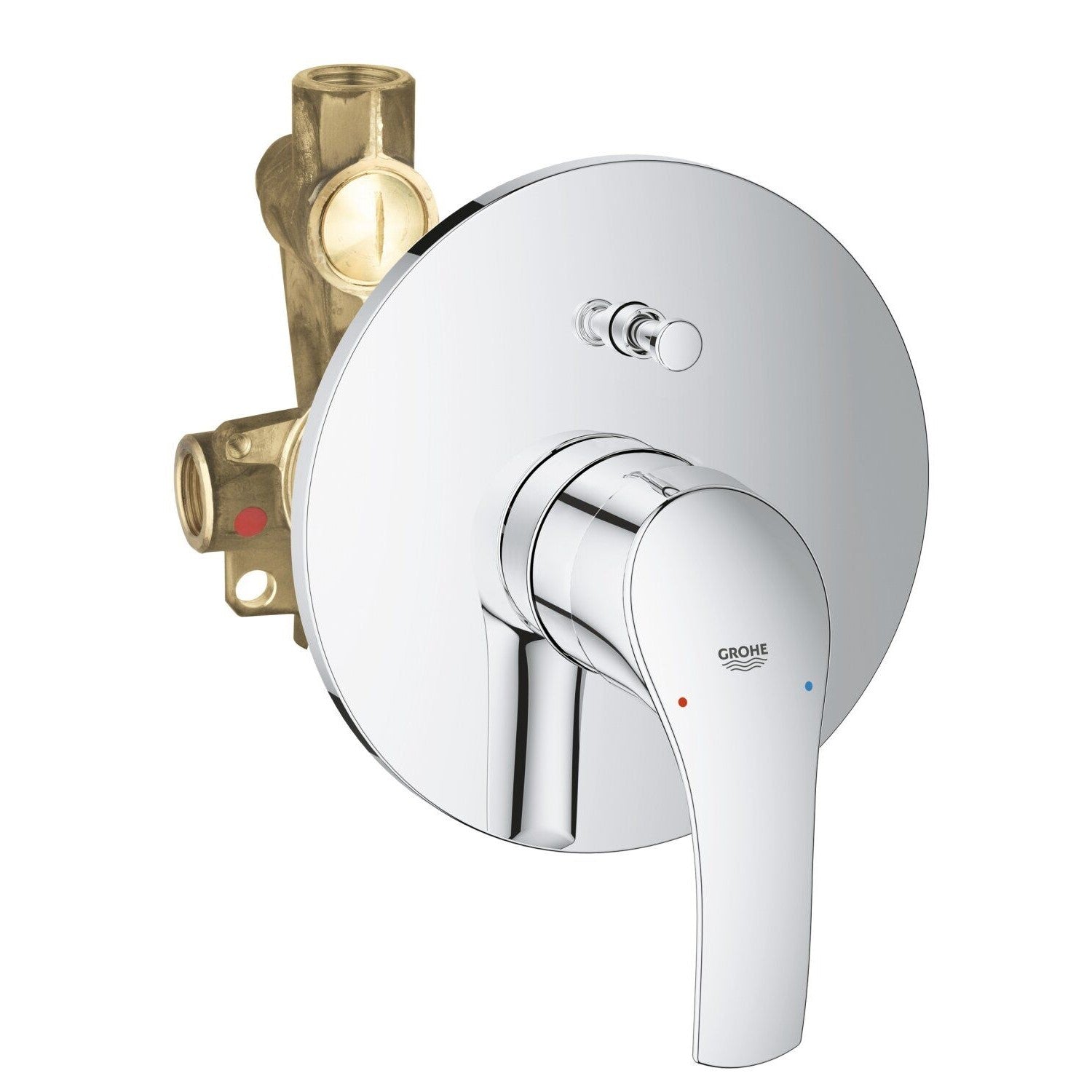 Armature 33305002 Grohe Eurosmart New (2 priključka) podometna armatura za kad ali tuš | KOPALNICA-ONLINE.SI