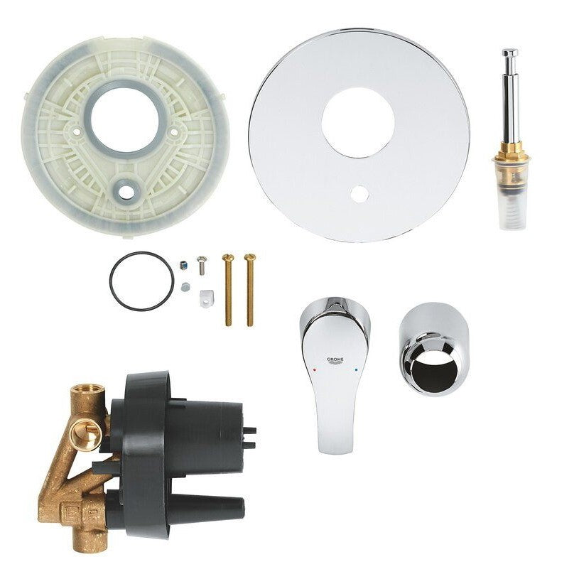 Armature 33305002 Grohe Eurosmart New (2 priključka) podometna armatura za kad ali tuš | KOPALNICA-ONLINE.SI