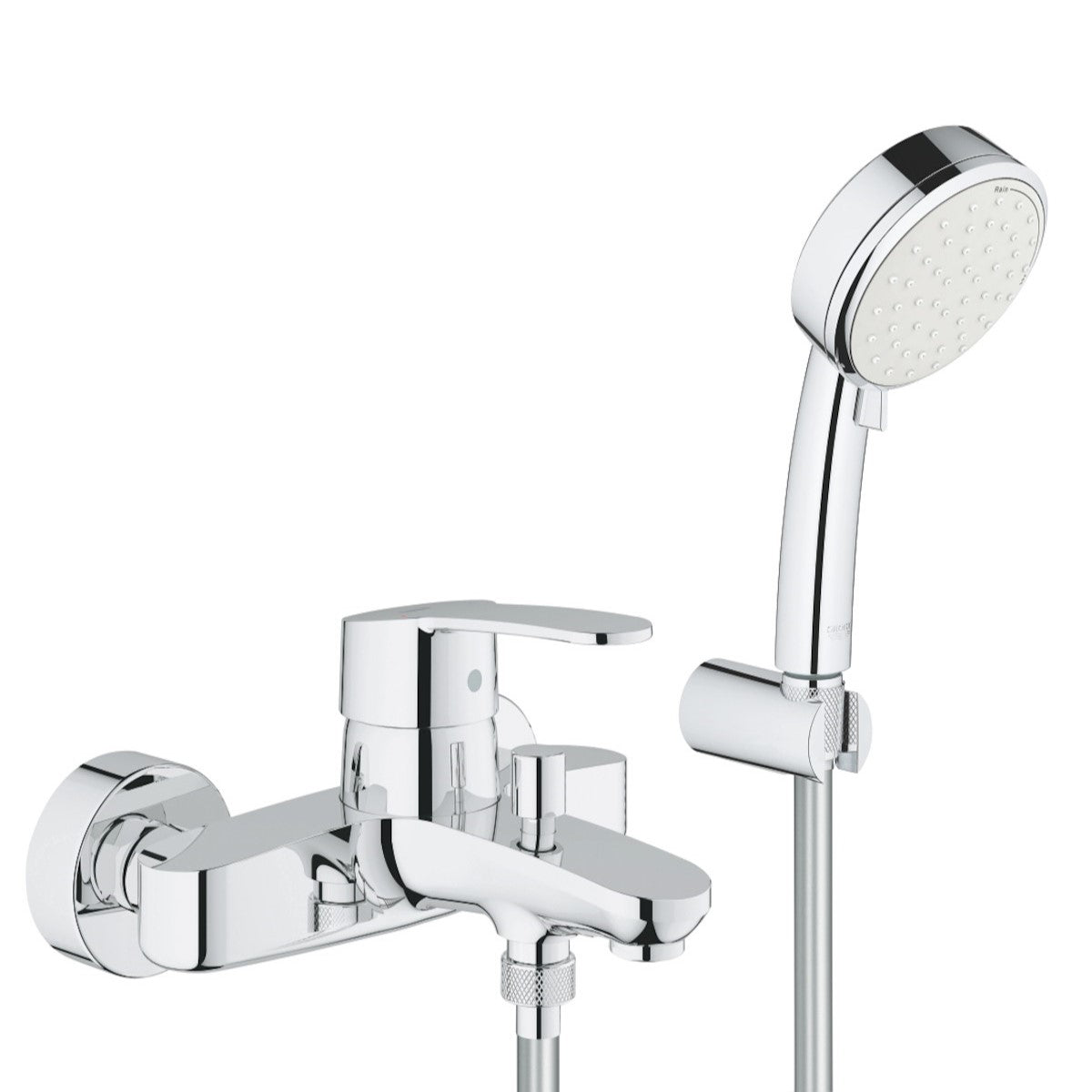 Armature 3359220A Grohe Eurostyle Cosmopolitan stenska armatura za kad s tuš ročko | KOPALNICA-ONLINE.SI