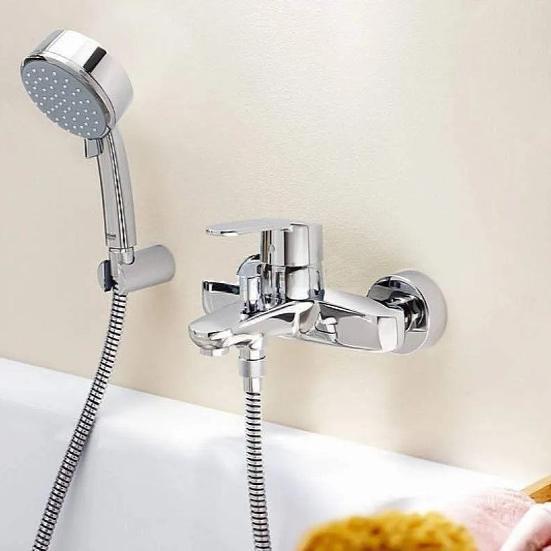 Armature 3359220A Grohe Eurostyle Cosmopolitan stenska armatura za kad s tuš ročko | KOPALNICA-ONLINE.SI